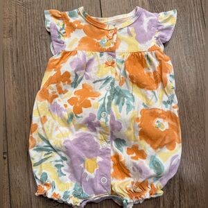 Carter's Watercolor Heart romper